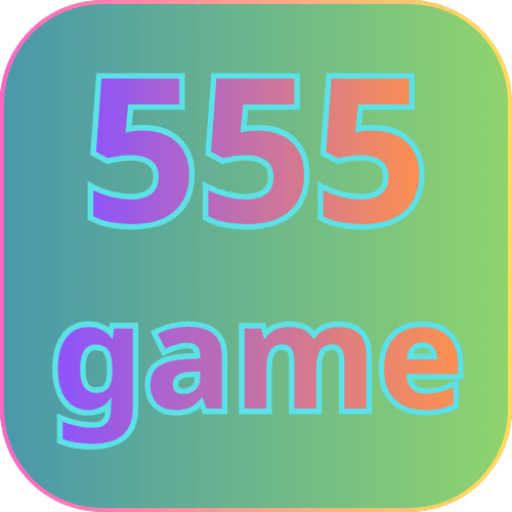 Imagem promocional da 555GAME mostrando a plataforma e suas vantagens